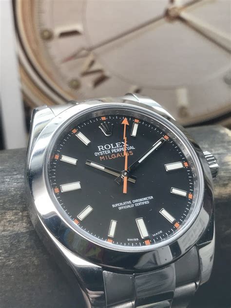 rolex oyster perpetual milgauss black edition|oyster perpetual milgauss rolex price.